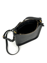 Load image into Gallery viewer, Small Leather Crossbody Bag - Black