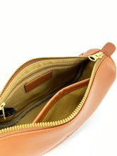 Load image into Gallery viewer, Moon Leather Crossbody Bag - Tan