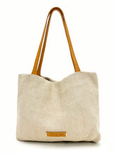 Load image into Gallery viewer, Everyday Natural Tote Bag - Beige