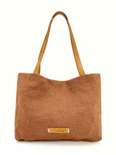 Load image into Gallery viewer, Everyday Natural Tote Bag - Rust