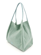 Load image into Gallery viewer, Land and Sea Tote Bag - Mint Blue