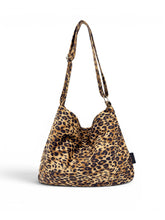 Load image into Gallery viewer, Animal Print Shoulder Bag - Brown Leopard
