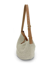 Load image into Gallery viewer, Handwoven Hammock Bag - Cream