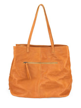 Load image into Gallery viewer, Large Leather Tote - Tan
