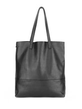 Load image into Gallery viewer, Roamer Leather Shopping Bag Set - Black