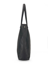 Load image into Gallery viewer, Roamer Leather Shopping Bag Set - Black
