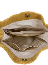 Load image into Gallery viewer, Natural Long Handle Bag - Mustard
