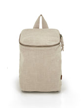 Load image into Gallery viewer, Top Zip Natural Backpack - Beige