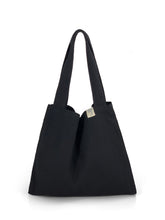 Load image into Gallery viewer, Natural Shopping Bag - Black
