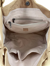 Load image into Gallery viewer, Ruched Tote Bag - Latte