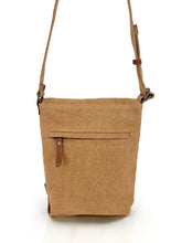 Load image into Gallery viewer, Natural Flap Crossbody Bag - Rust
