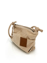 Load image into Gallery viewer, Corduroy Crossbody Bag - Beige