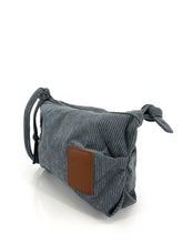 Load image into Gallery viewer, Corduroy Crossbody Bag - Dusty Blue