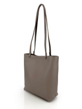Load image into Gallery viewer, Leather Long Handle Bag - Taupe