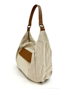 Pocket Tote Bag - Natural