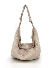 Load image into Gallery viewer, Pleated Hammock Bag - Beige