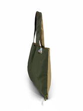 Load image into Gallery viewer, Love & Earth Shopping Bag - Green / Khaki