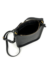 Load image into Gallery viewer, Small Leather Crossbody Bag - Black
