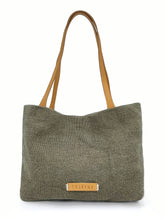 Load image into Gallery viewer, Everyday Natural Tote Bag - Green
