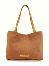 Load image into Gallery viewer, Everyday Natural Tote Bag - Rust
