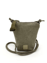 Load image into Gallery viewer, Small Crossbody Bucket Bag - Khaki
