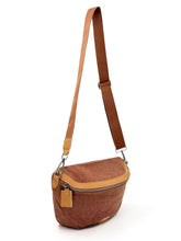 Load image into Gallery viewer, Natural Saddle Bag - Rust
