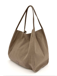 Land and Sea Tote Bag - Taupe