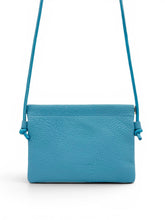 Load image into Gallery viewer, Envelope Leather Crossbody Bag - Blue
