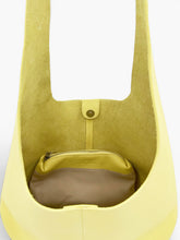 Load image into Gallery viewer, Leather Hobo Tote Bag - Yellow
