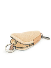 Load image into Gallery viewer, Triangle Leather Key Holder - Beige
