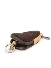 Load image into Gallery viewer, Triangle Leather Key Holder - Brown
