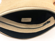 Load image into Gallery viewer, Pebbled Leather Clutch - Beige
