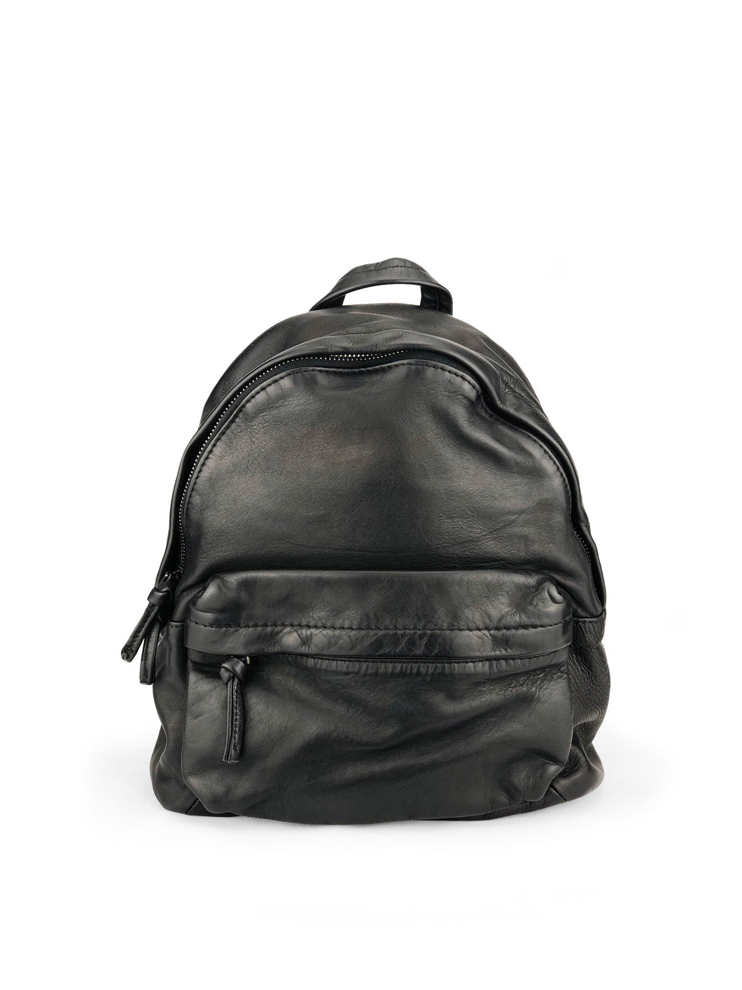 Must-Have Leather Backpack - Black