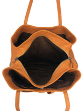 Load image into Gallery viewer, Large Leather Tote - Tan
