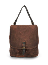 Load image into Gallery viewer, Vintage Washed Voyager Backpack/Tote - Rust

