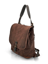 Load image into Gallery viewer, Vintage Washed Voyager Backpack/Tote - Rust

