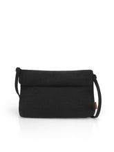 Load image into Gallery viewer, Natural Roll-top Bag - Black
