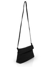Load image into Gallery viewer, Natural Roll-top Bag - Black
