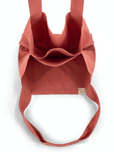Load image into Gallery viewer, Natural Shopping Bag - Coral
