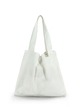 Load image into Gallery viewer, Natural Shopping Bag - White
