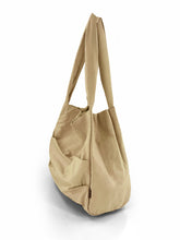 Load image into Gallery viewer, Ruched Tote Bag - Latte
