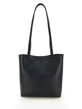Load image into Gallery viewer, Leather Long Handle Bag - Black
