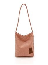 Load image into Gallery viewer, Corduroy Tote Bag - Blush
