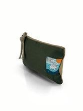 Load image into Gallery viewer, Love &amp; Earth Shopping Bag - Green / Khaki
